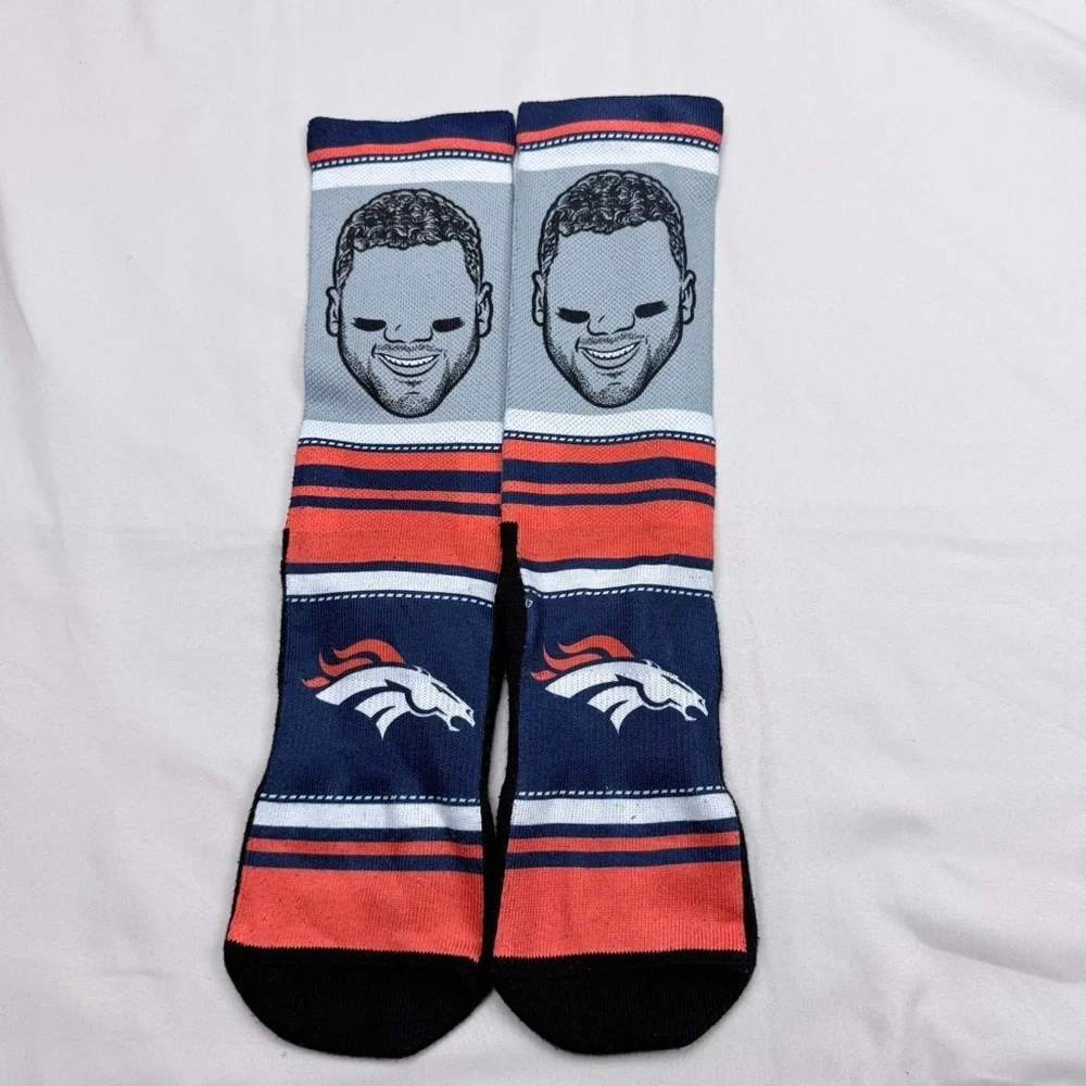 Denver Broncos Themed Men's Socks